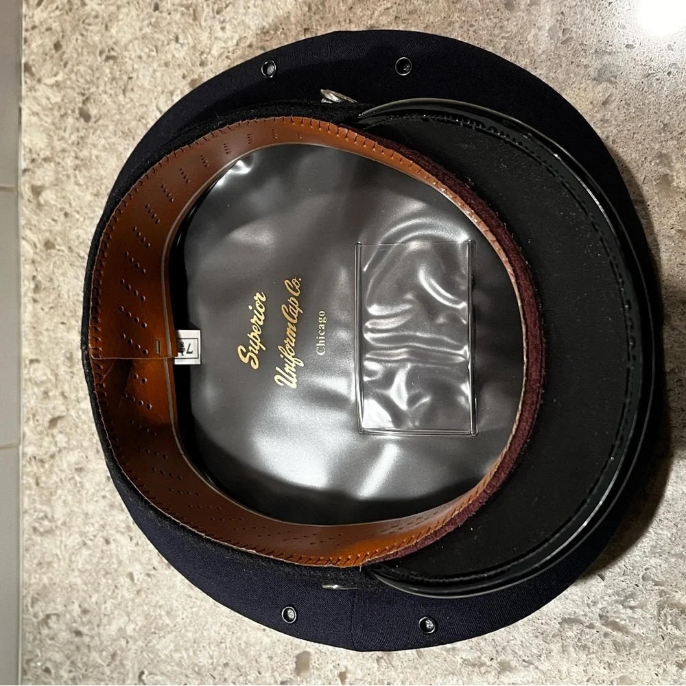 7 1/8  Captain Pilot Hat - Picture 7 of 12